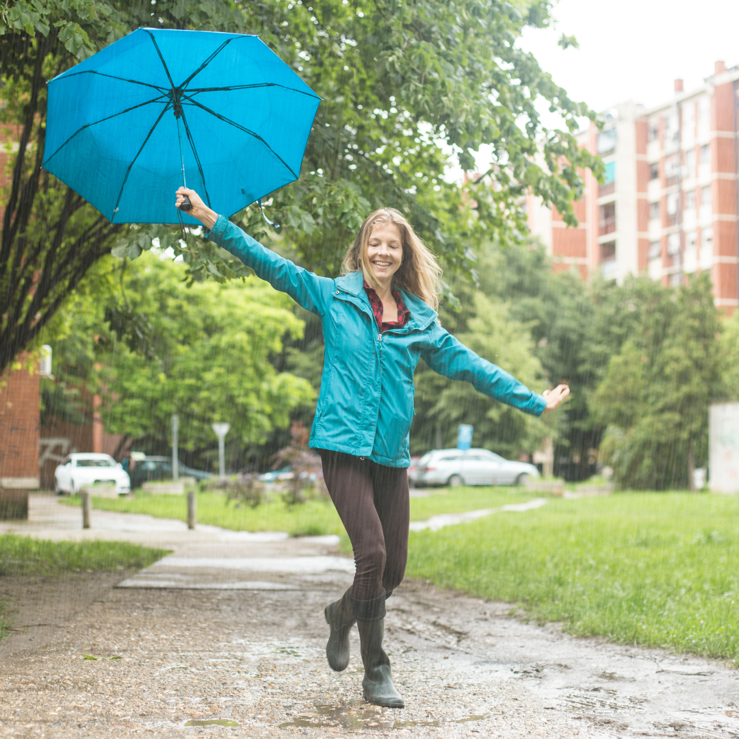 Qué hermoso día, la lluvia refresca el ambiente y puedo aprovechar para descansar en casa